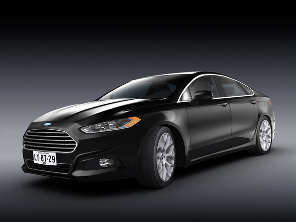 fusion 2013 3ds - Ford Fusion (2013) by Swan3DStudios